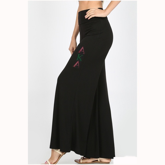 Pants - Palazzo pants Alpha Kappa Alpha Palazzo pants